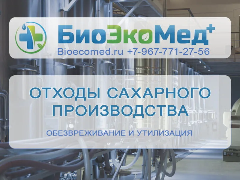 Отходы сахарного производства
